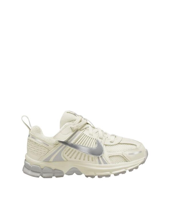 Vomero 5 Junior Sail Metallic Silver Mesh Sneakers