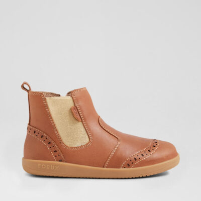 Kp Billie Caramel Leather Ankle Boots