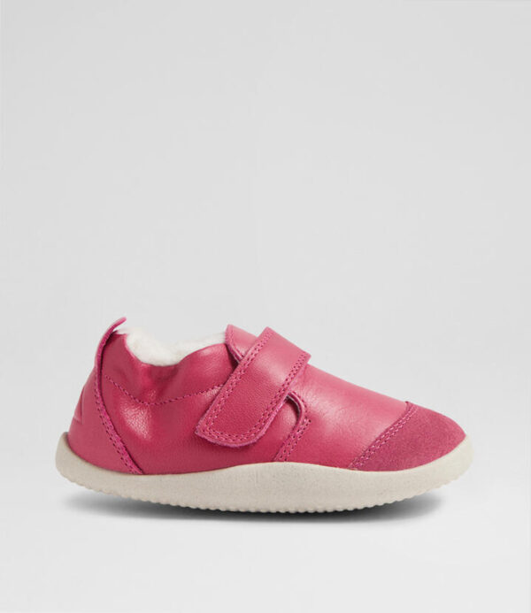 Xp Marvel Arctic Infant Cerise Leather Flat Shoes