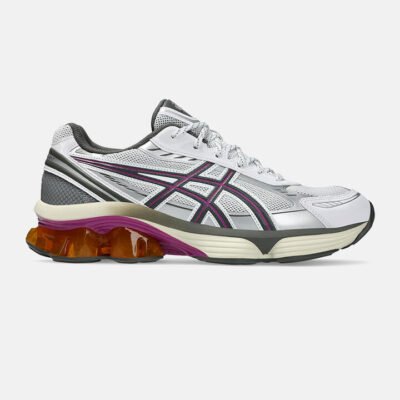 Unisex Asics Gel-Kinetic Fluent White/Truffle Grey