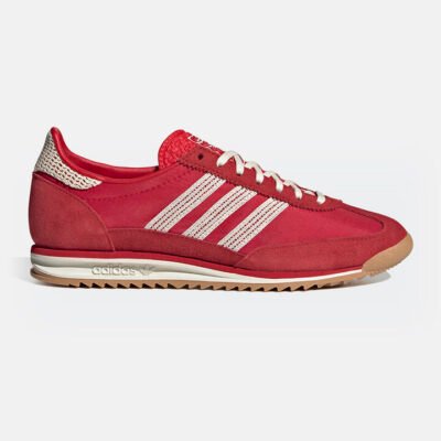 Womens Adidas SL 72 Better Scarlet/Wonder White/Off White TheSneakerLounge Adidas Womens Adidas SL 72 Better Scarlet/Wonder White/Off White