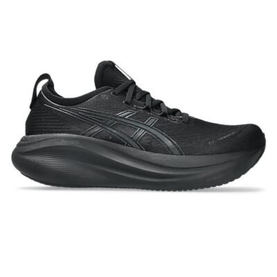 Mens Asics Gel-nimbus 27 Black / Graphite Grey / Us 9