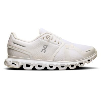 Womens On Running Cloud 6 White / White / Us 7