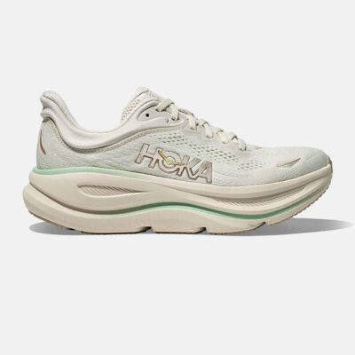 Womens Hoka Bondi 9 Truffle Salt / Sea Glass