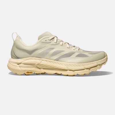 Unisex Hoka Mafate Speed 4 Lite Truffle Salt / Vintage Yellow