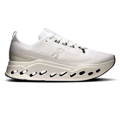 Mens On Running Cloudsurfer Max White / White / Us 9