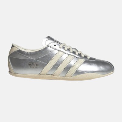 Womens Adidas Tokyo Silver Met./Cream White/Gold Met. TheSneakerLounge Adidas Womens Adidas Tokyo Silver Met./Cream White/Gold Met.