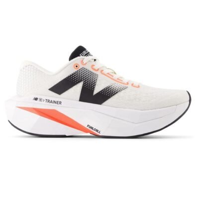 Womens New Balance Fuelcell Supercomp Trainer V3 Sea Salt / Urgent Red / Black / Us 6.5 TheSneakerLounge New Balance Womens New Balance Fuelcell Supercomp Trainer V3 Sea Salt / Urgent Red / Black / Us 6.5