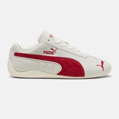 Womens Puma Speedcat OG Vapor Gray-For All Time Red
