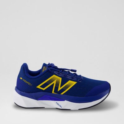 Propel Junior Blue Yellow Mesh Sneakers TheSneakerLounge Kids Propel Junior Blue Yellow Mesh Sneakers