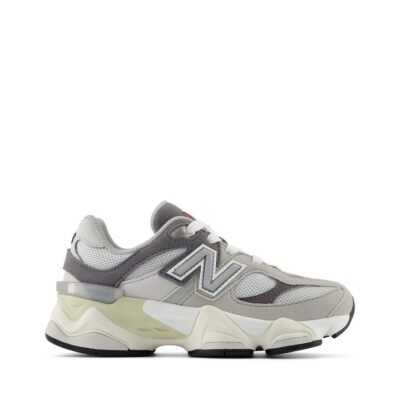 9060 Junior Raincloud Castlerock Suede Sneakers TheSneakerLounge Kids 9060 Junior Raincloud Castlerock Suede Sneakers