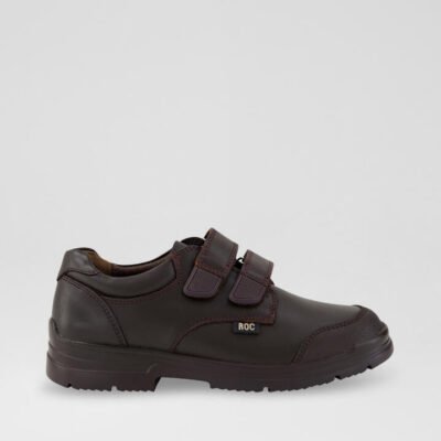 Rapp Junior Brown Leather Flat Shoes