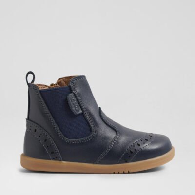 Iw Billie Toddler Navy Leather Ankle Boots