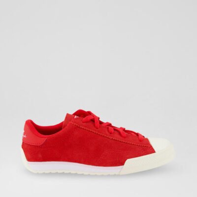 Chuck Lo Pro Junior Red New Found Bloom Suede Sneakers