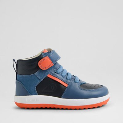 Iw Topspin Toddler Blue Indigo Leather Ankle Boots