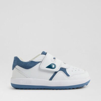 Iw Baseline Toddler White Elemental Blue Leather Sneakers